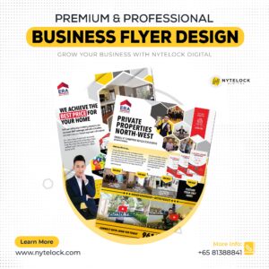 premium and professional business flyer showcasing era flyer