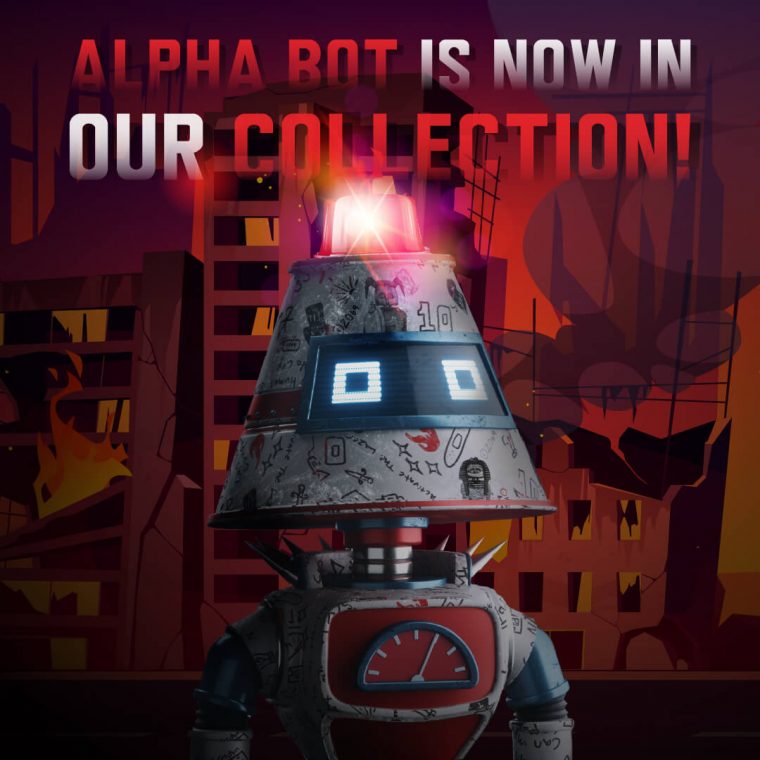 alphabot nft collection art