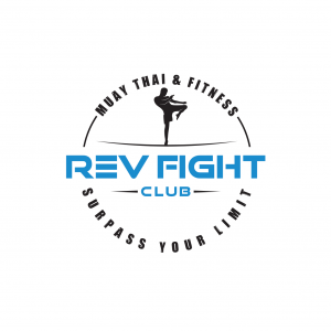 rev fight club emblem logo design